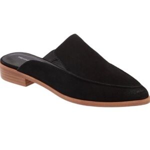 Treasure & Bond NWOT Kallie Lea Suede Mule Slides Black Size 9.5